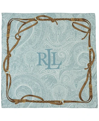 Lauren Ralph Equestrian Paisley Square Scarf