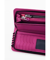 Desigual Women's Medium wallet with detachable leather-effect
