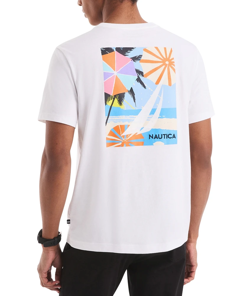 Nautica Men's Keep Calm Classic-Fit Graphic T-Shirt