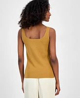 Anne Klein Women's Sleeveless Square-Neck Tank Top