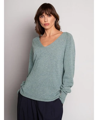 Celtic & Co. Women's Geelong Slouch V Sweater