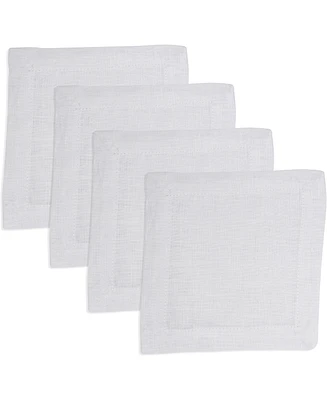 Saro Lifestyle Pure Linen Tea Napkins