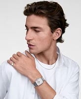 Daniel Wellington Men's Analog Silver-Tone Stainless Steel Watch