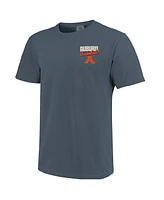 Image One Men's Navy Auburn Tigers Comfort Colors Mascot Dunk T-Shirt