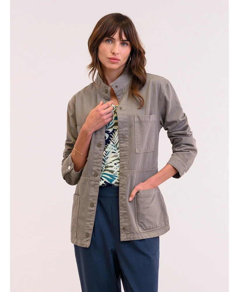 Celtic & Co. Women's Canvas Safari Jacket