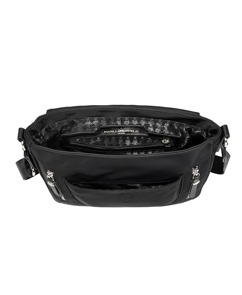 Karl Lagerfeld Paris Cara Medium Messenger Bag