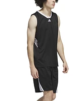 adidas Men's Bball Logo Graphic Tank Top