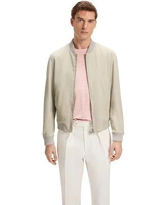 Hugo Boss Beckham x Boss Men's Suede Bomber Jacket