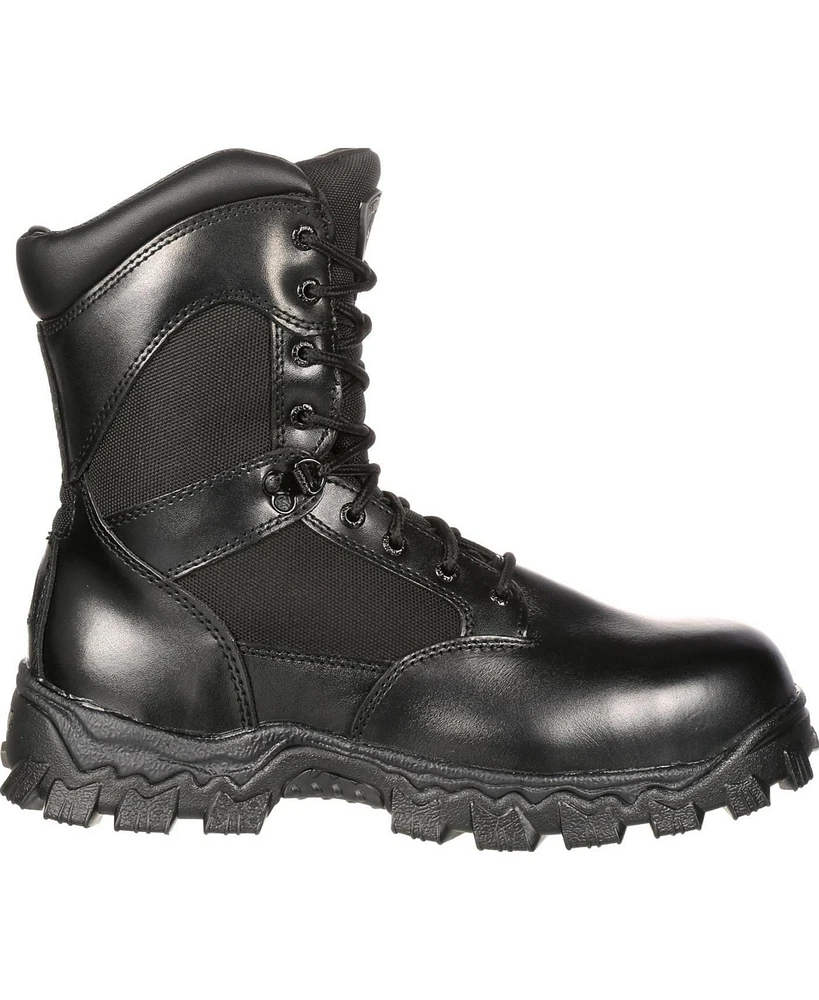Rocky AlphaForce Zipper Composite Toe Public Service Boot