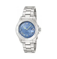 Invicta Women's 14361 Angel Quartz 3 Hand Light Blue Dial Watch