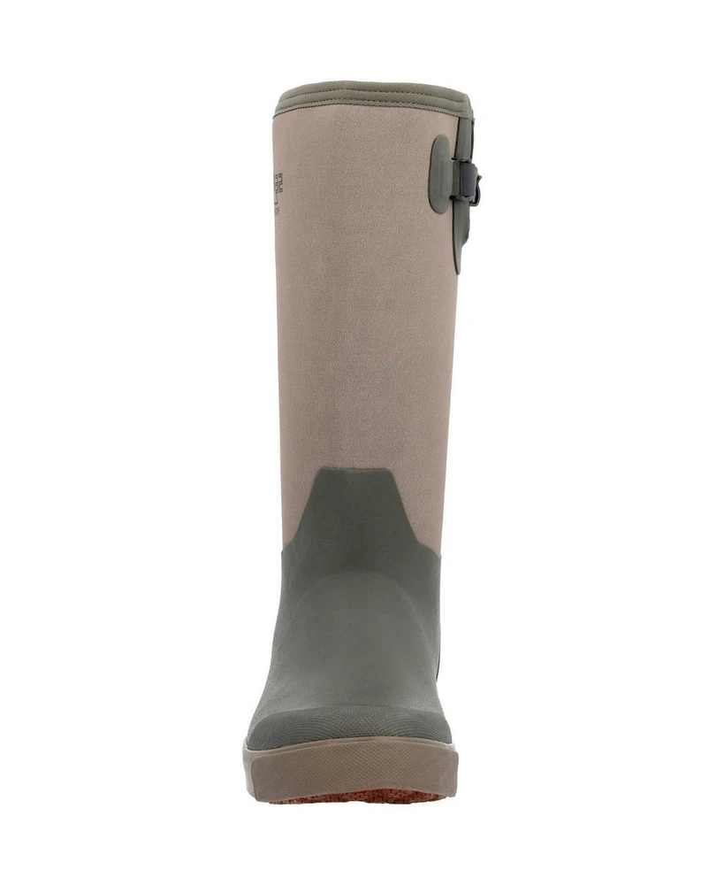 Rocky Men's Dry-Strike Waterproof Brown & Green 16" Deck Boot