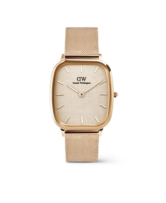 Daniel Wellington Men's Analog Rose Gold Tone Stainless-Steel Watch, 32mm