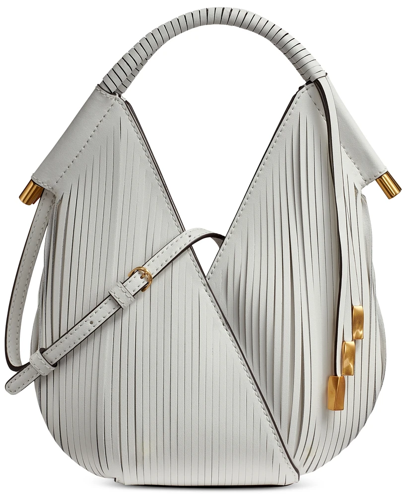 Donna Karan New York Baldwin Lasercut Micro Leather Crossbody