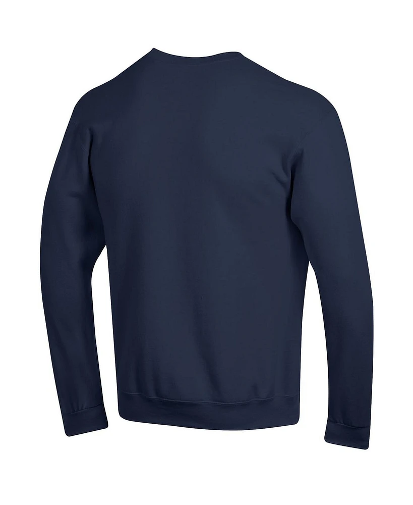 Champion Men's Navy Georgia Tech Yellow Jackets Arch Over Logo Pullover Sweatshirt