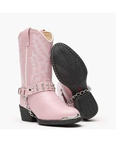 Durango Boys Lil' Pink Rhinestone Western Boot