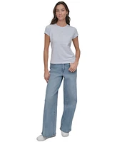 Dkny Jeans Women's Rhinestones Crewneck T-Shirt - SYE