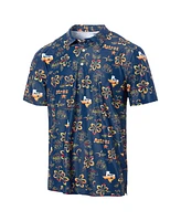 Reyn Spooner Men's Navy Houston Astros Cooperstown Collection Performance Polo Shirt