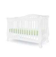 L A Baby The Brentwood 4 in 1 Convertible Full Sized Wood Crib
