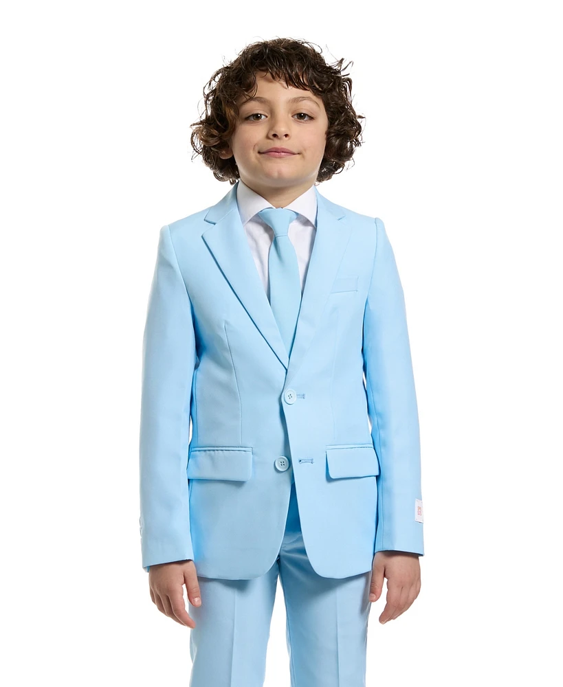OppoSuits Toddler and Little Boys 3-Piece Cool Solid Suit Set