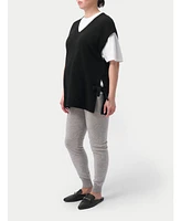 Gobi Cashmere Maternity V-neck Top