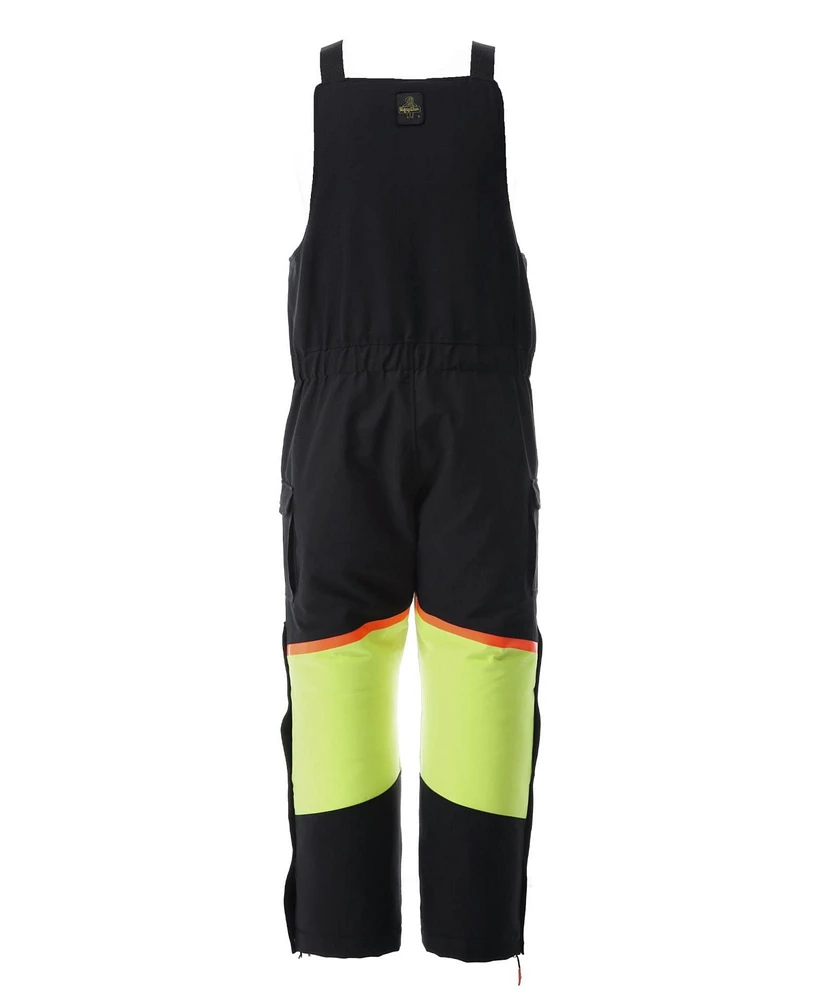 RefrigiWear Men's FrostFlex Insulated Bib Overalls - Flexible, Water-Repellent, Thermal Protection for Extreme Cold