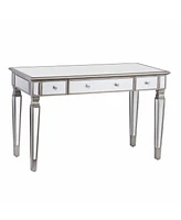 Glam Mirrored Furniture with Three Drawers for Bedroom or Entryway