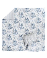 Levtex Coral Landing Reversible 3-Pc. Quilt Set, Full/Queen