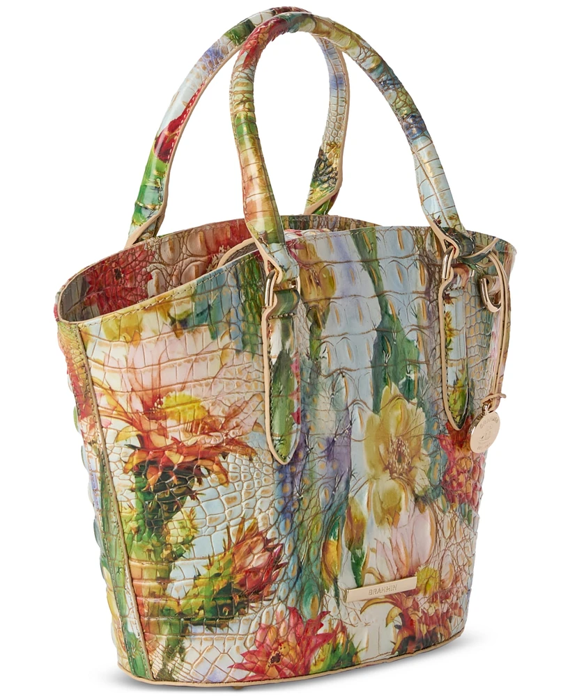 Brahmin Jenny Medium Melbourne Leather Satchel