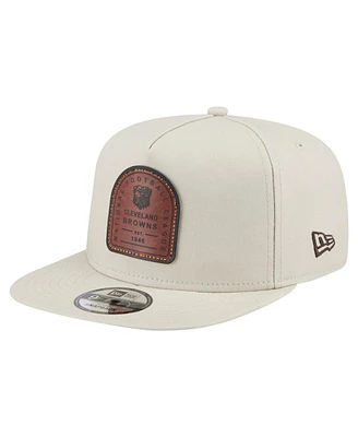 New Era Men's Stone Cleveland Browns Premier 9FIFTY Snapback Hat