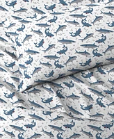 Dream Factory Sharks 3-Pc. Sheet Set, Twin