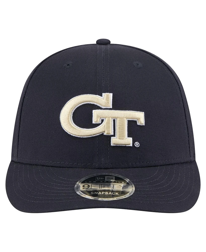 New Era Men's Navy Georgia Tech Yellow Jackets Low Profile 9FIFTY Snapback Hat