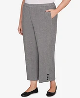 Alfred Dunner Plus Elastic Ankle Pant