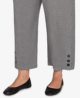 Alfred Dunner Plus Elastic Ankle Pant