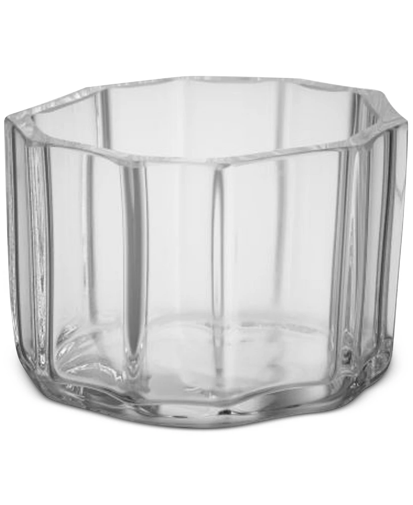 Orrefors Reed Crystal Votive Candle Holder, Small