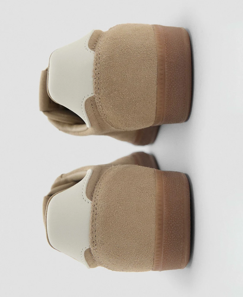 Mango Women's Suede Sneakers