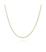 Spero London Sterling Silver Rope Chain Necklace