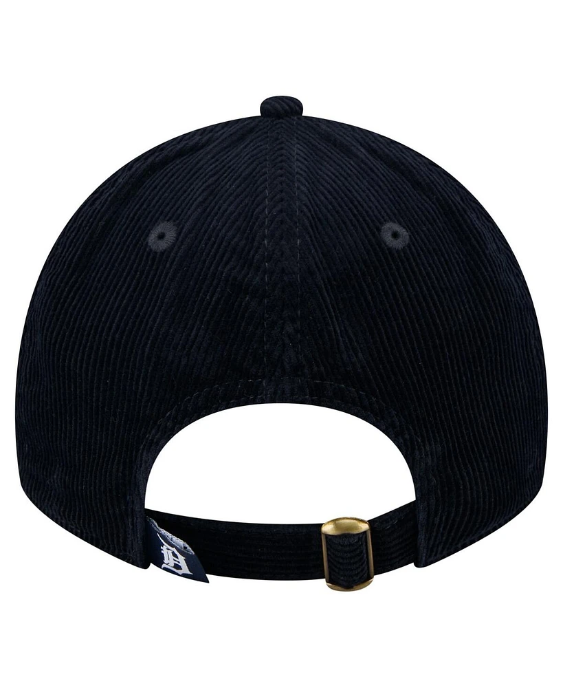 New Era Women's Navy Detroit Tigers Corduroy 9TWENTY Adjustable Hat