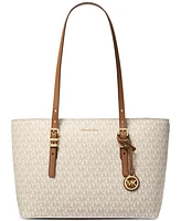 Michael Kors Quinn Medium East West Top Zip Tote