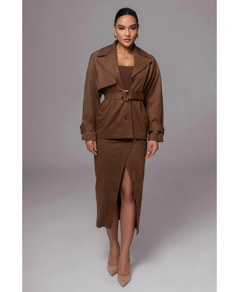 Jluxlabel Women's Nightfall Suede Jacket
