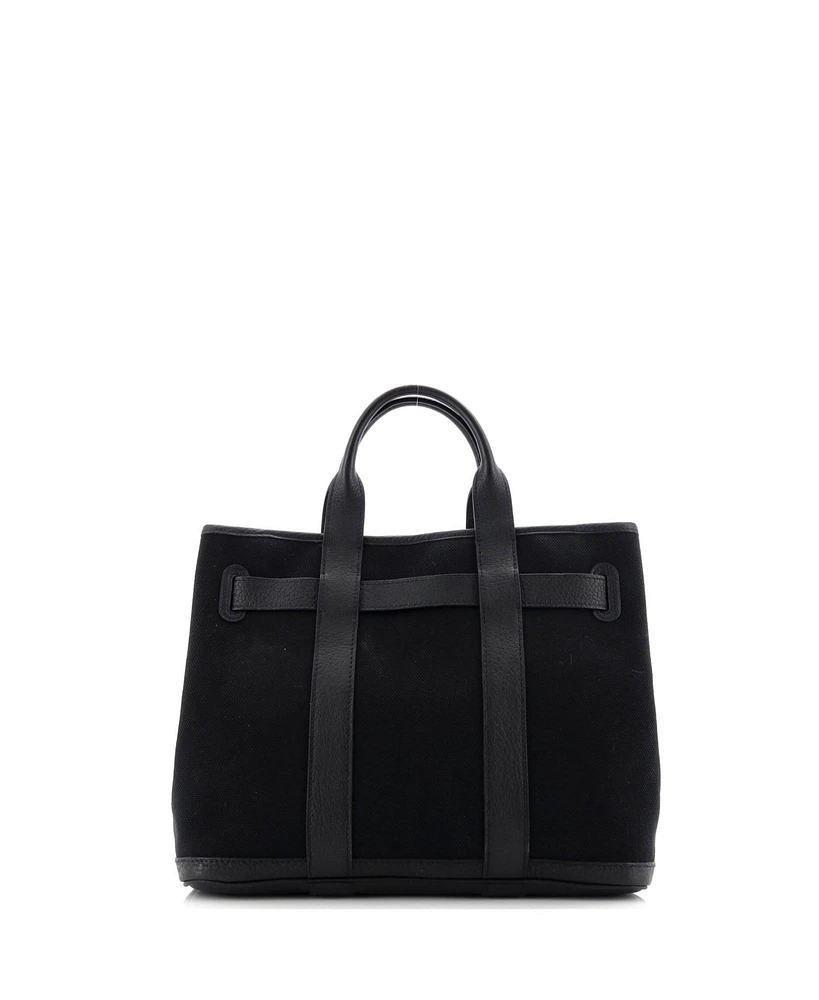 Pre-Owned Hermes Pm Ceinture Handbag Toile