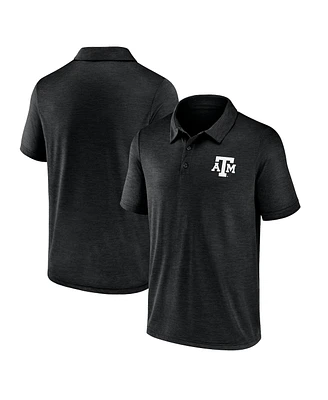Fanatics Men's Heather Gray Texas A&M Aggies Primary Logo Polo Shirt