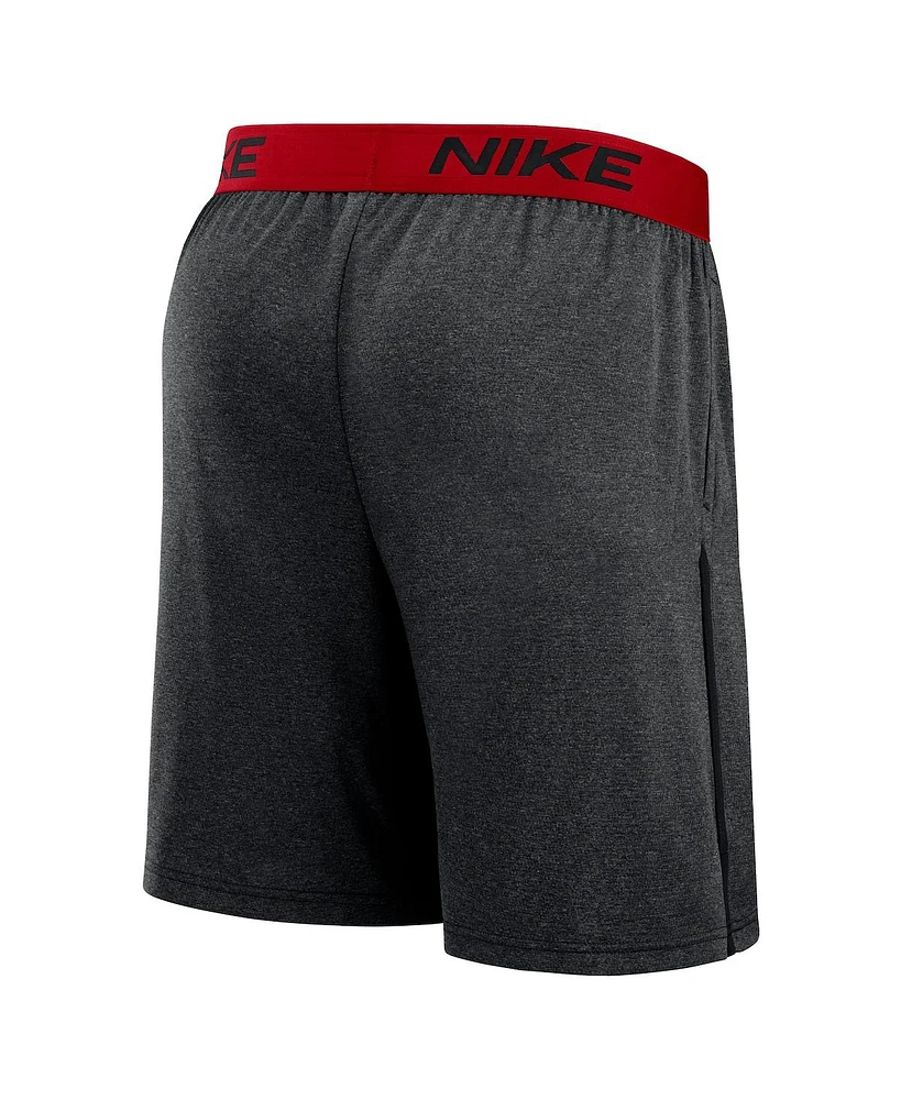 Nike Men's Charcoal/Red Chicago White Sox 2025 City Connect Authentic Collection Knit Shorts