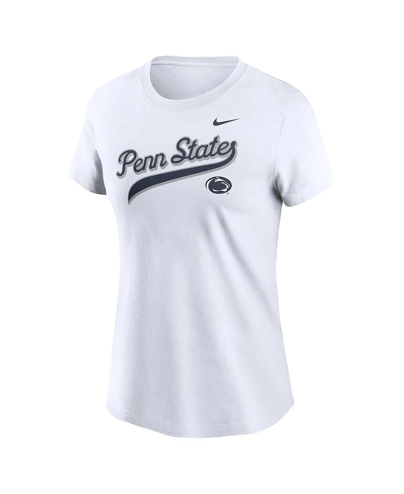 Nike Women's White Penn State Nittany Lions Local Script T-Shirt