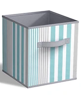 Sorbus 11 Inch Foldable Fabric Storage Cube Bin with Handles - for Organizing Pantry, Closet, Nursery, Playroom