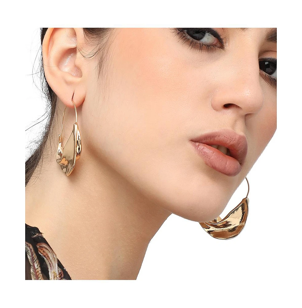 Sohi Abstract Studs Earrings