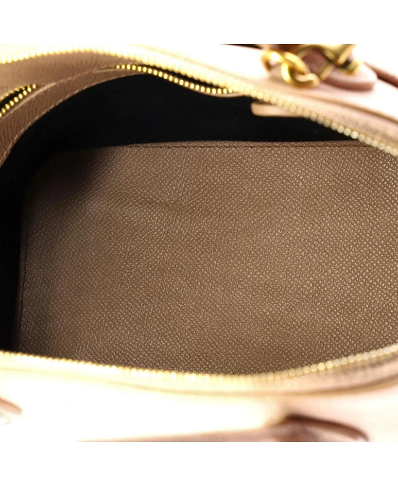 Pre-Owned Balenciaga Small Logo Ville Bag Leather