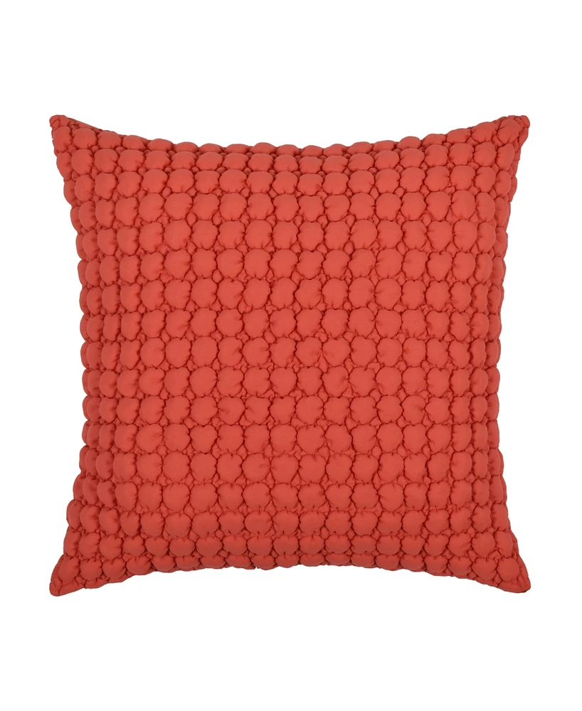 J by Queen Bold Cloud Puff Quilted Sham, European