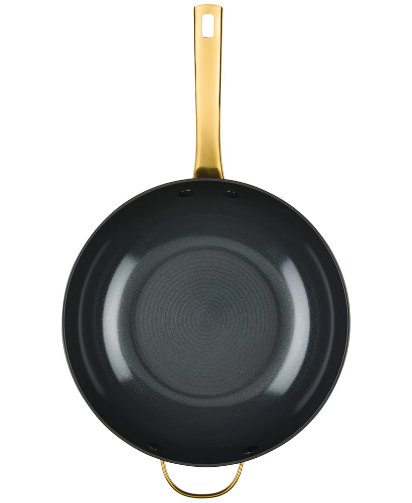 Farberware Forged Induction Ceramic Nonstick 12.25" Stir Fry Pan