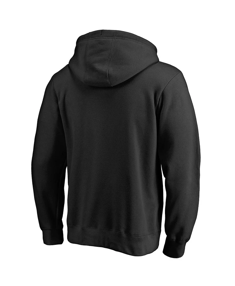 Fanatics Mto Label Men's Black Dallas Stars Core Smoke Pullover Hoodie