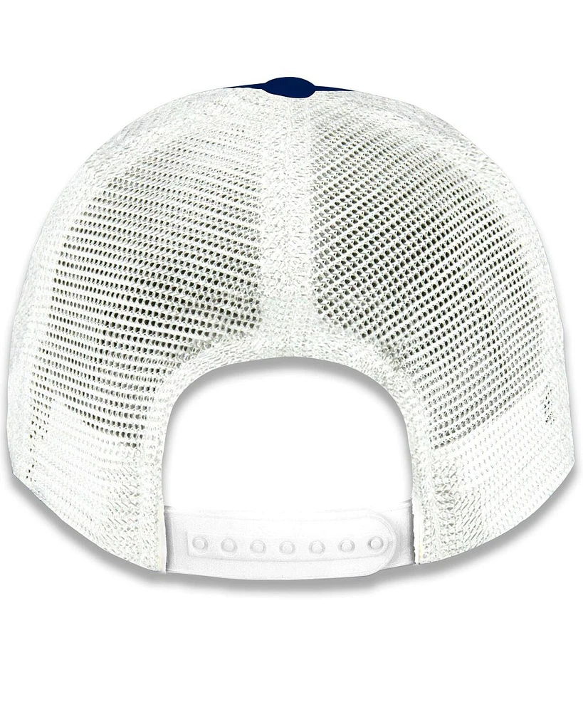 Checkered Flag Sports Men's and Women's Blue Nascar Trucker Adjustable Hat